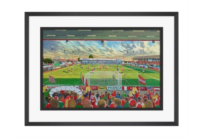 Christie Park Stadium Fine Art Print - Morecambe FC
